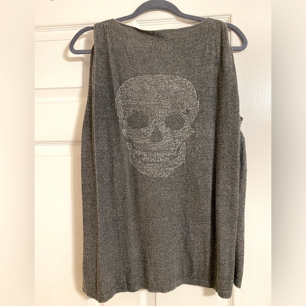 Skull Cashmere women’s vest. Size medium